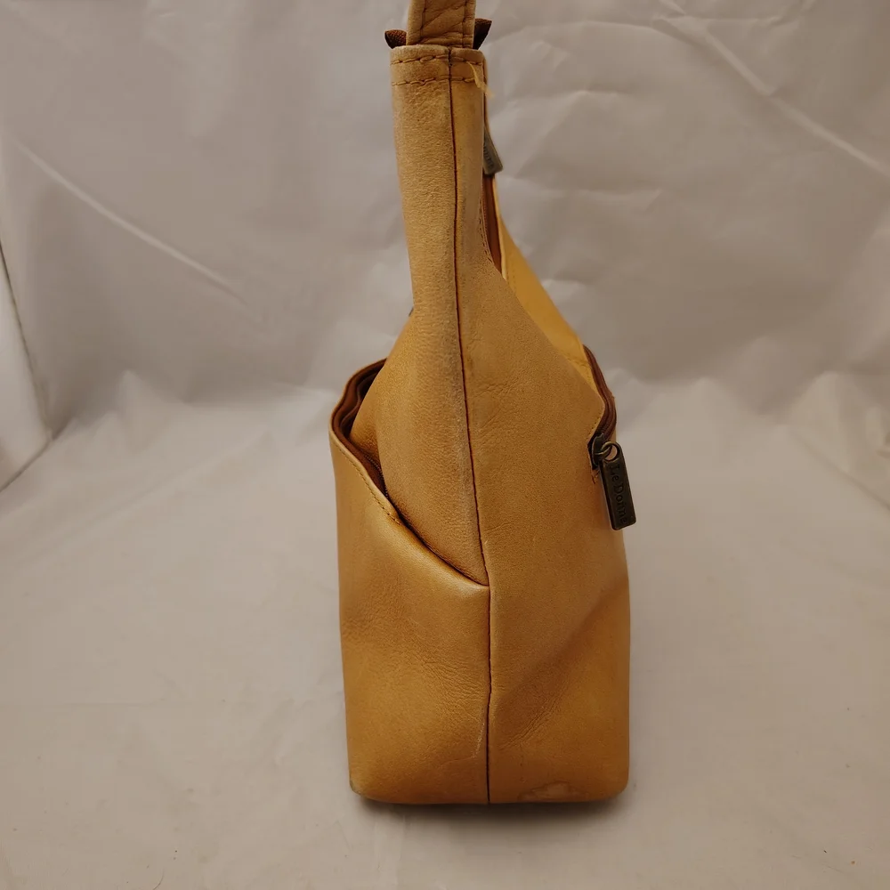 Vintage Le Donne Women's Brown Leather Purse
